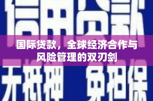 市南国际贷款，全球经济合作与风险管理的双刃剑