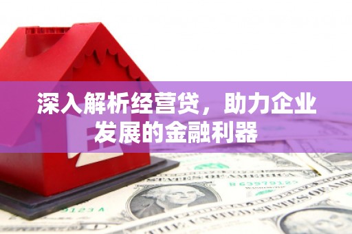 市南深入解析经营贷，助力企业发展的金融利器