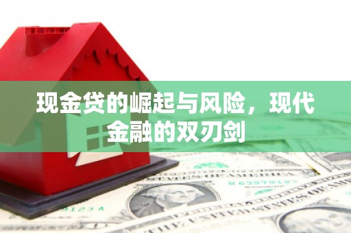 市南现金贷的崛起与风险，现代金融的双刃剑