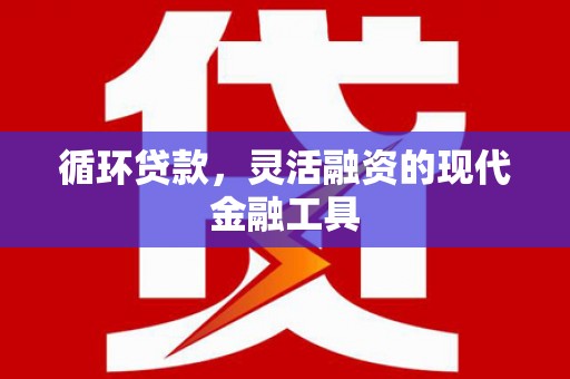 市南循环贷款，灵活融资的现代金融工具
