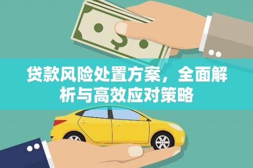 市南贷款风险处置方案，全面解析与高效应对策略