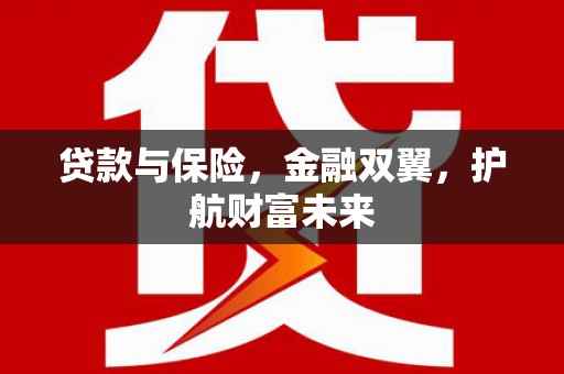 市南贷款与保险，金融双翼，护航财富未来