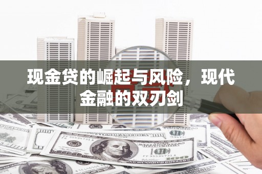市南现金贷的崛起与风险，现代金融的双刃剑