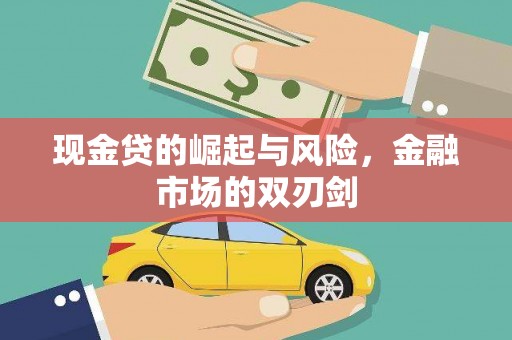 市南现金贷的崛起与风险，金融市场的双刃剑