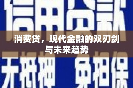 市南消费贷，现代金融的双刃剑与未来趋势