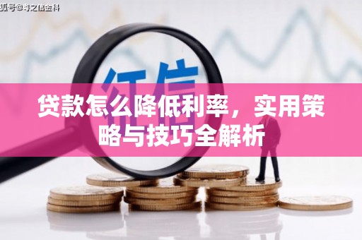 市南贷款怎么降低利率，实用策略与技巧全解析